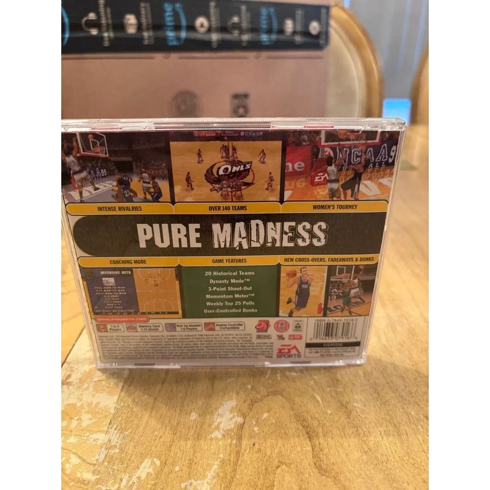 NCAA March Madness 99 - PlayStation 1 - PS1 - CIB Tested And Working